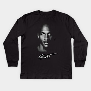 THE GOAT! Kids Long Sleeve T-Shirt